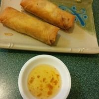 vegetable spring rolls at Splendid Essence in Charlottetown