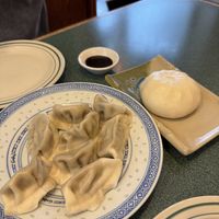 Boiled dumplings and steamed bunn  at Splendid Essence in Charlottetown