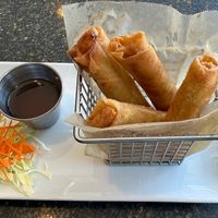 Vegan “egg rolls"  at Chang Thai Durango in Durango