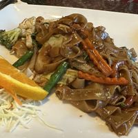 Drunken noodles  at Chang Thai Durango in Durango
