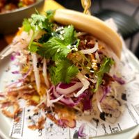 Satay Tofu Bao at Chinoiserie Bar and Eatery in Auckland