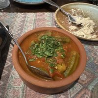 Bamia Bil Bandorah (okra)  at Freekeh in San Francisco