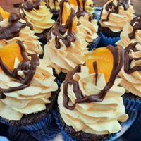 Schoko Orange Cupcakes at Savory in Frankfurt