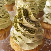 Matcha Cupcakes at Savory in Frankfurt