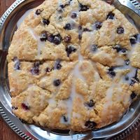 Blueberry Scones at Savory in Frankfurt