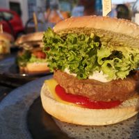 Basic Cheeseburger at Savory in Frankfurt