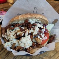 Döner Burger at Savory in Frankfurt