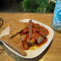 currywurst at Savory in Frankfurt