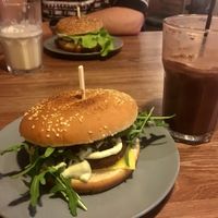 Specialty burgers and milkshakes at Savory in Frankfurt