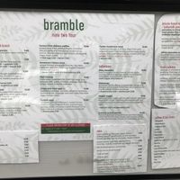   at Bramble in Glasgow