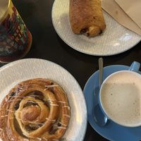 Pan au raisin and pan au choc   at 123V Bakery in London