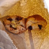 Custard Danish & Pain au Chocolat at 123V Bakery in London