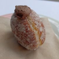 Choco donut at 123V Bakery in London