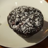 Vegan chocolate muffin at Flour Bakery and Cafe - Fort Point in Boston
