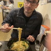 Red pepper spice level 1, nice flavor with no burn  at Ippeiya - 元祖広島まぜ麺 一平や in Hiroshima