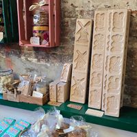 Cookie molds at Peppernuts Amsterdam Bloemenmarkt in Amsterdam