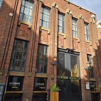 Entrance at Bistrobar Indonesia - temporarily closed in Haarlem