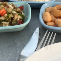 My top restaurant in Ayvalık! We went there again yesterday. The food is so fresh and tasty. Many vegan options made with herbs and vegetables.   at Argos Yalı in Ayvalik