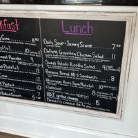 Breakfast & lunch menu  at Defying Gravitea in Pequannock