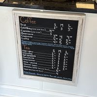Drink menu   at Defying Gravitea in Pequannock