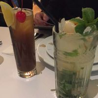 Long Island Ice Tea and Lychee Margarita at Thai Pothong in Newtown