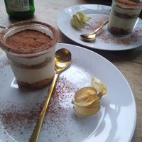 Vegan tiramisu at NOAH in Mainz