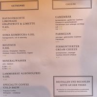 Drinks and cheese   at NOAH in Mainz