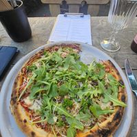 Shroom pizza at NOAH in Mainz