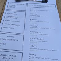 Menü at NOAH in Mainz