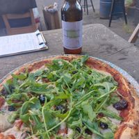 Pizza Italiano und der Kombucha at NOAH in Mainz