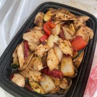 Kung Pao chicken   at Crazy Pepper in San Francisco