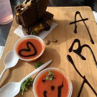 Loved the presentation! 💕   at Grilled Cheese Gallery in Provincetown