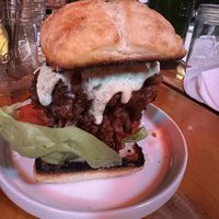 Fried maitake sandwich   at Hi Flora! in Minneapolis