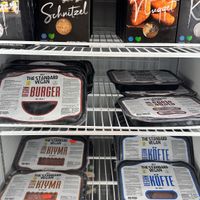 Vegan meat options   at Arka Bahçe Veganarya in Istanbul