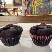 Mini cupcakes at Chepenka Catering in Tepoztlan