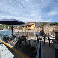 The terrace at Chepenka Catering in Tepoztlan