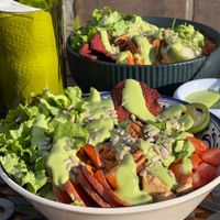 Buddha Bowl at Chepenka Catering in Tepoztlan