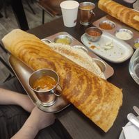 Masala dosa at Madhras Dosa in Glasgow