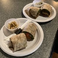 California wrap (no cream cheese) and Taco wrap at Superfoods Cafe & Market in Mt Airy