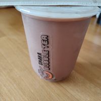 Chocolate truffle, chocolate Boba with less sugar at Shaka Bubble Tea in Llandudno
