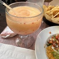 Strawberry mango margarita   at Lago Tacos in Minneapolis