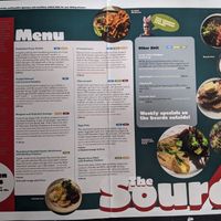 Menu - food at The Source in Berlin