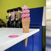 Nut based raspberry   at Follow The Swirl Ice Cream in Margate