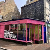 Outside shop  at Follow The Swirl Ice Cream in Margate