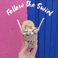 Vegan Easter sundae   at Follow The Swirl Ice Cream in Margate