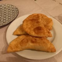 Mushroom pie at To Paradosiako Kafeneio  in Euboea