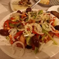Greek salad at To Paradosiako Kafeneio  in Euboea
