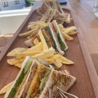 Club sandwich  at T Veg  in Rhodes