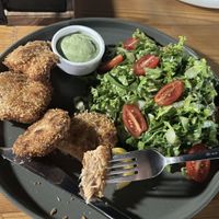 Soy cutlets  at T Veg  in Rhodes