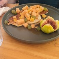 Banana pancakes at T Veg  in Rhodes